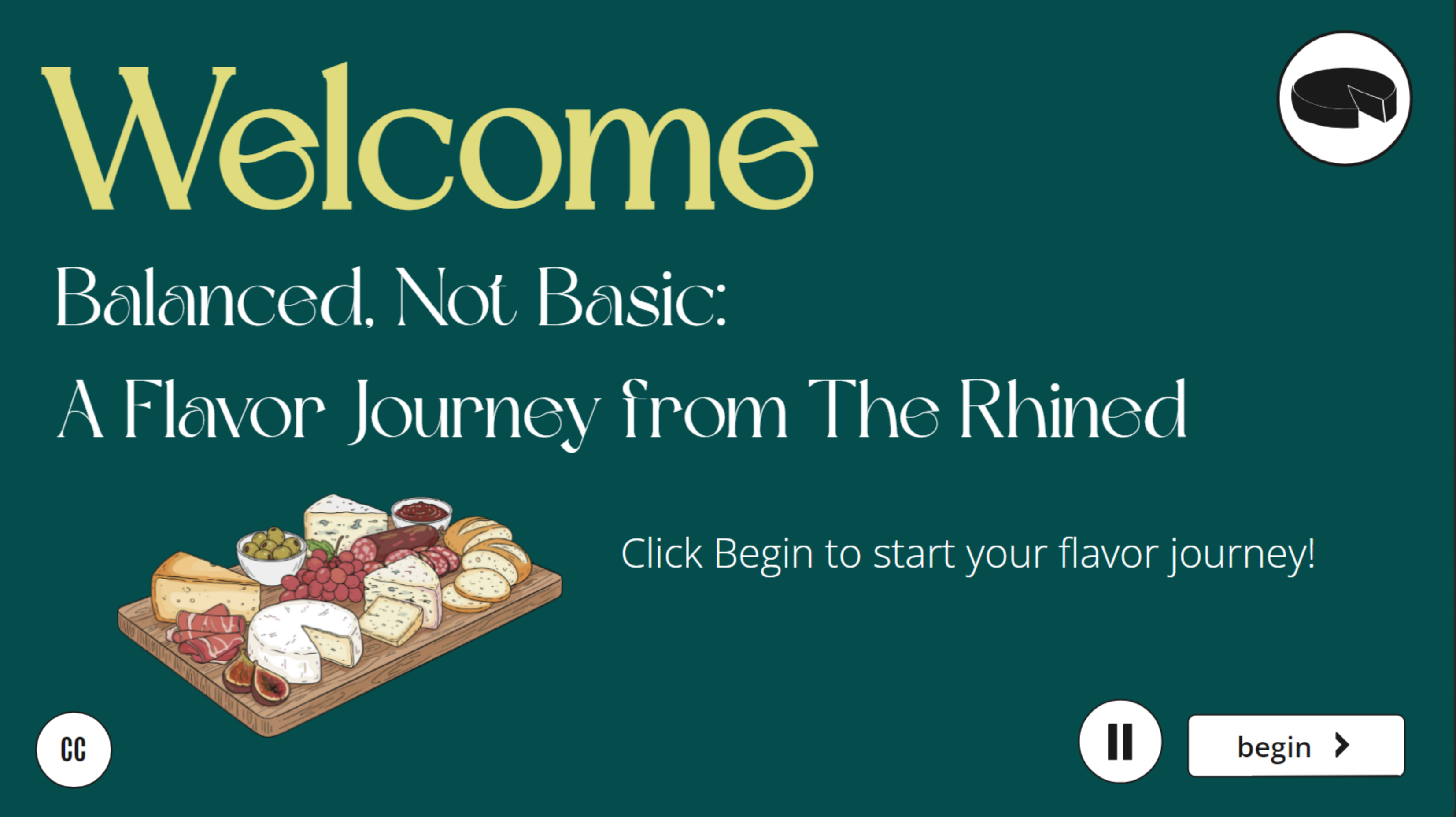 Screenshot of the Balanced Not Basic learning project